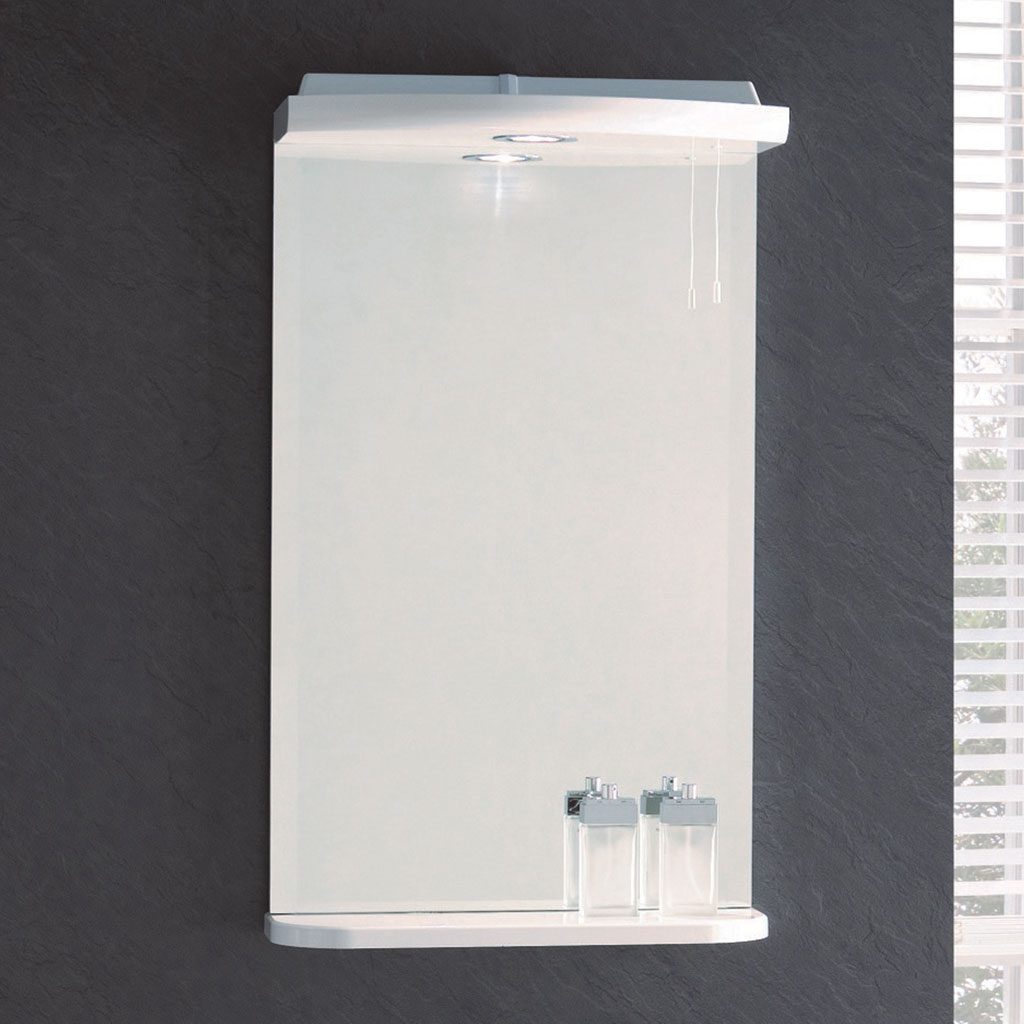 43cm Mirror 1 Halogen