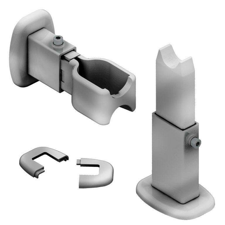 Room Divider Bracket Set For Towel Rails