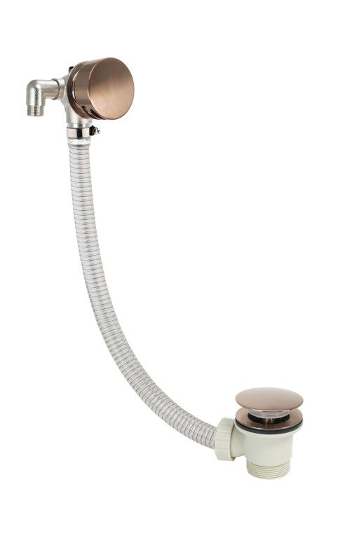 Vos Exofil With Click Clack Waste - Brushed Bronze