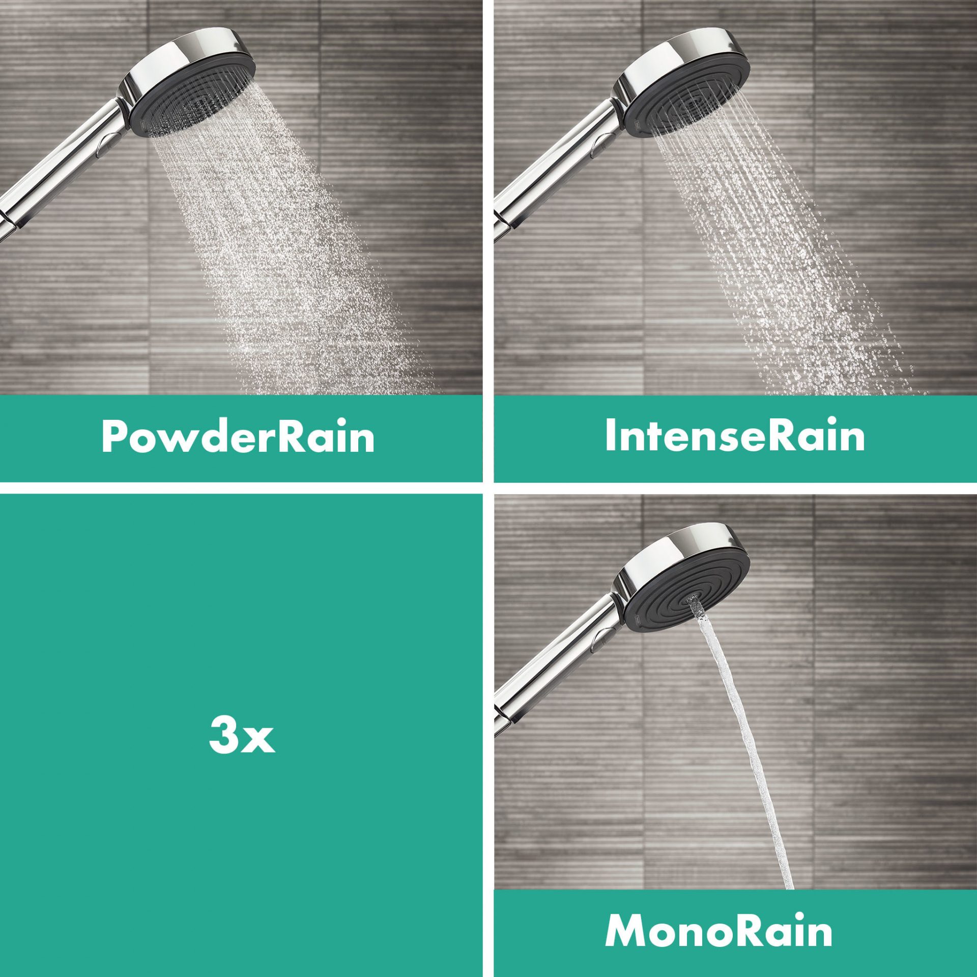 Pulsify Select S Hand shower 105 3jet Activation - chrome - Image 8