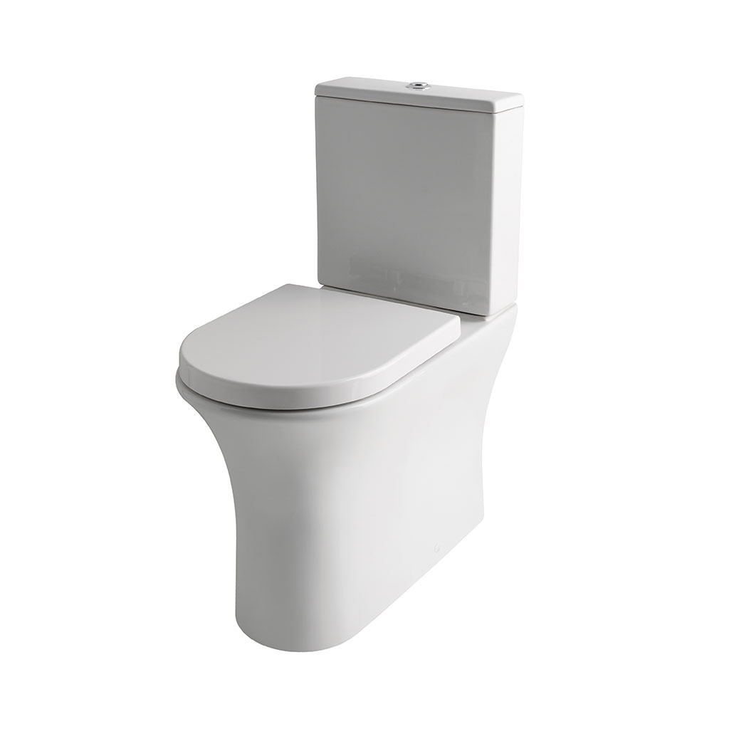Northall/Farringdon Wrap Over Soft Close Seat White
