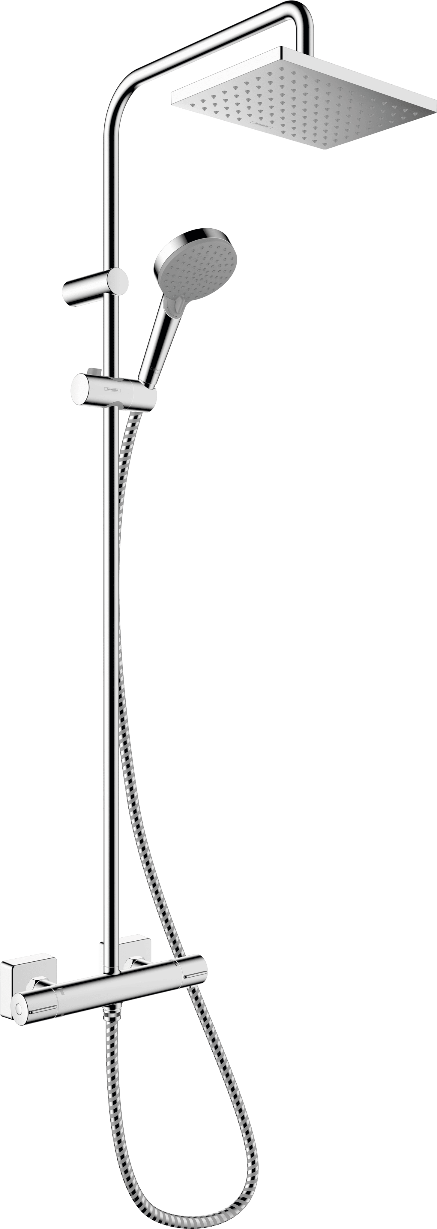Hansgrohe Vernis Shape Showerpipe 230 1jet EcoSmart with thermostat