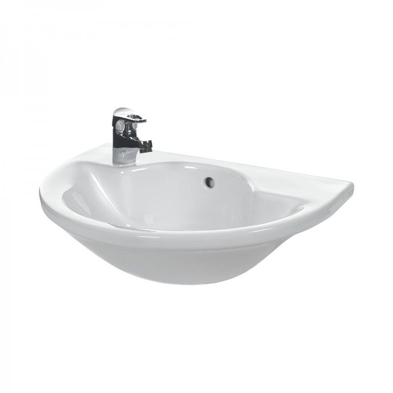 Kompact Reduced Depth Sr Basin 1 Tap Hole Left Hand