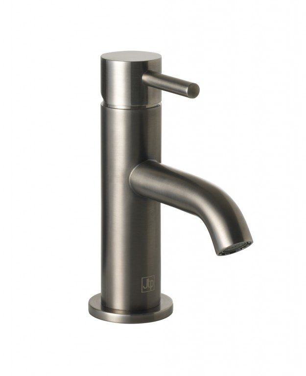 Vos Mini Single Lever Basin Mixer - Brushed Black