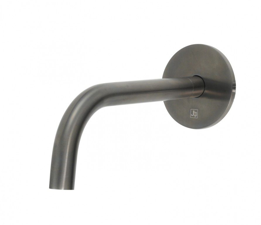 Vos Slim Basin Spout 150mm - Brushed Black