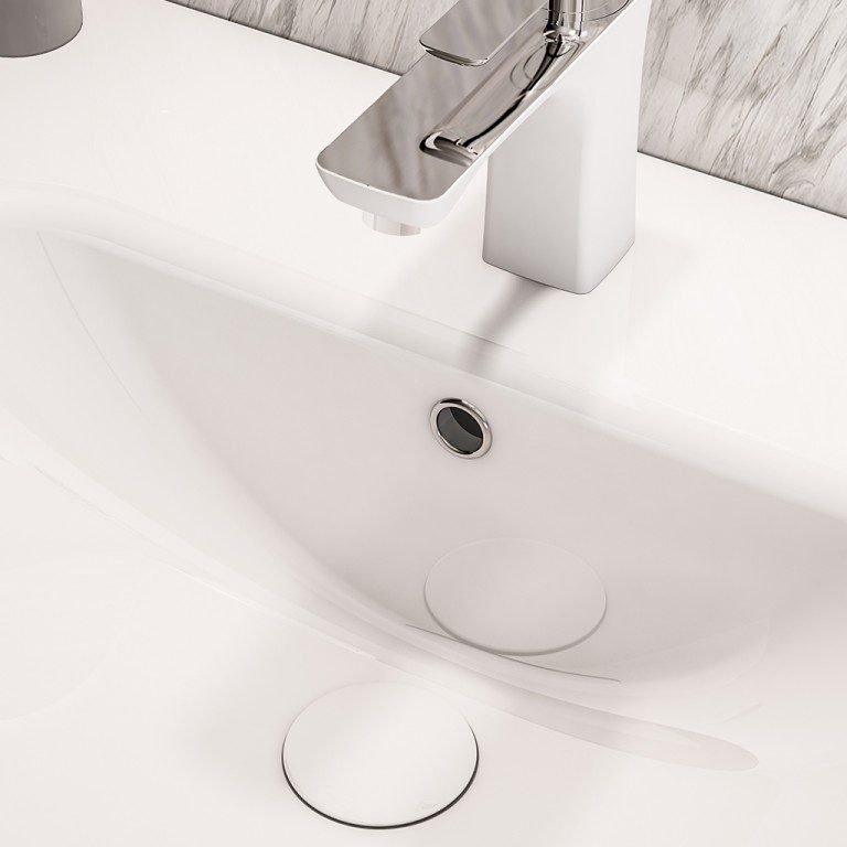 Ceramic Top Basin Waste