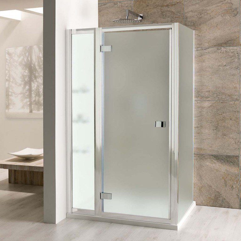 Volente 760mm Frosted Hinge Door
