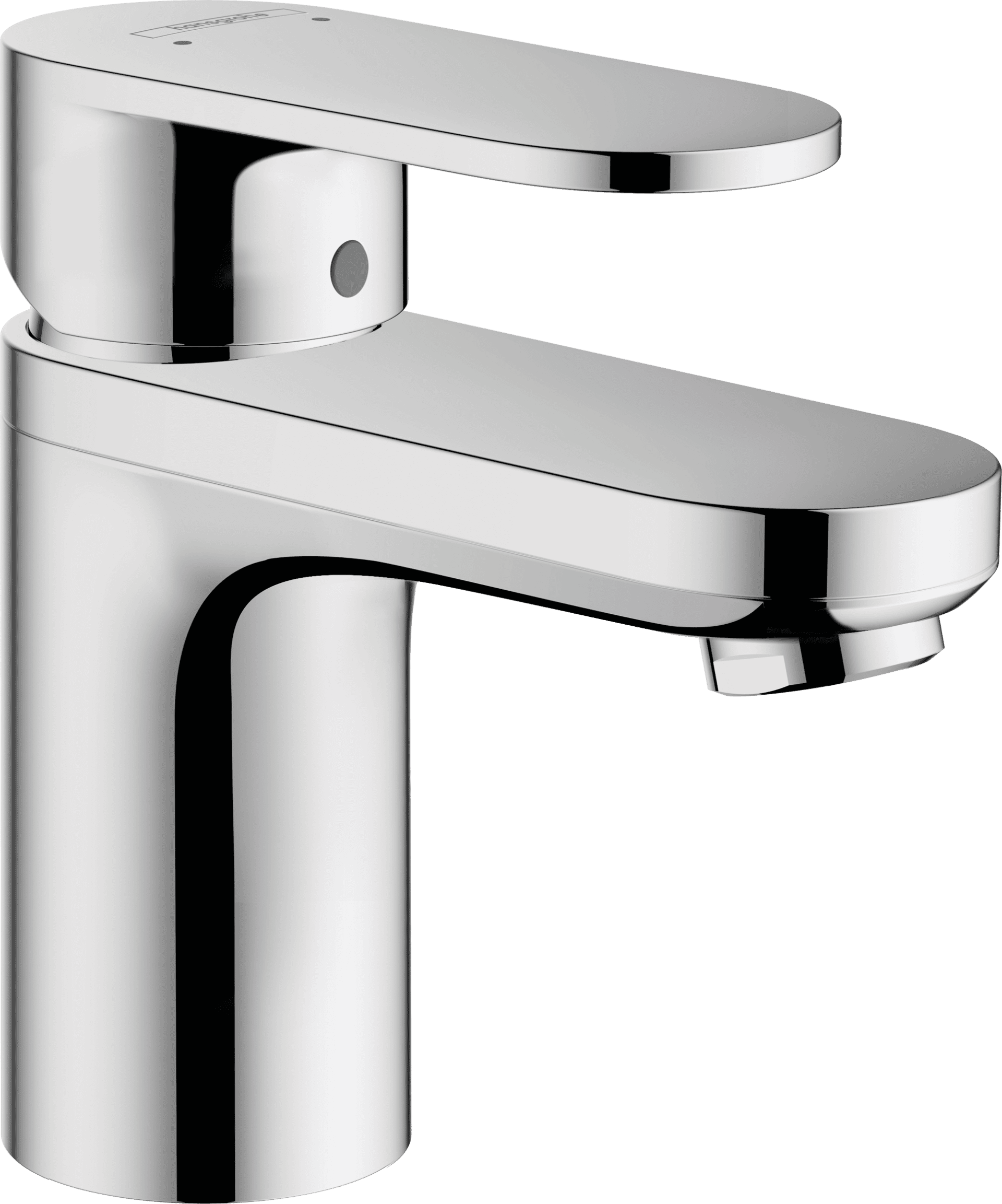Hansgrohe Vernis Blend Single lever basin mixer 70 with isolated water ...