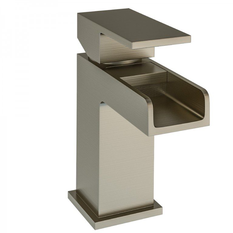 Basin Mono With Waste Brushed Brass