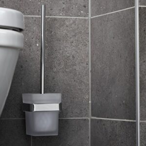 MAIMI TOILET BRUSH SET CHROME