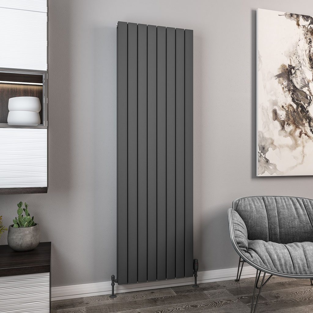 Hadleigh 1800 x 555mm Aluminium Radiator - Paton of Walton