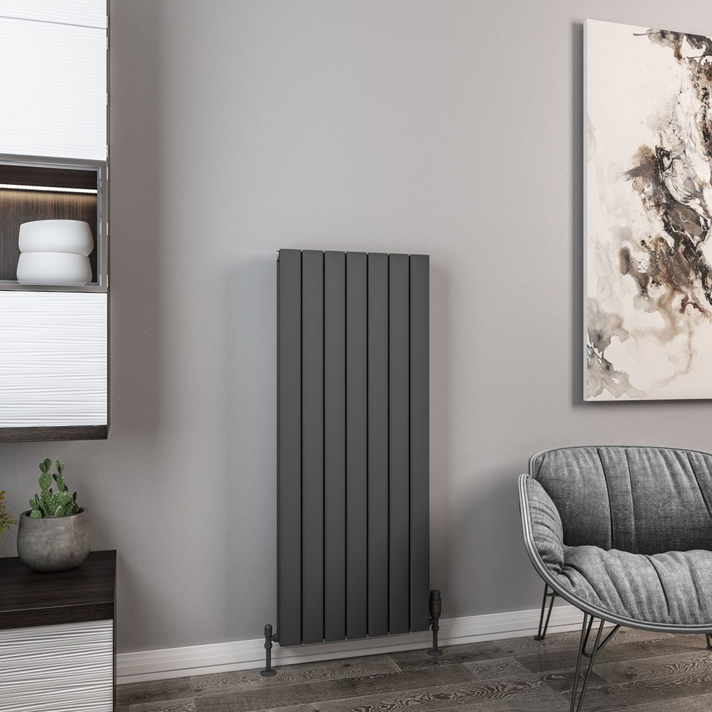 Hadleigh 1200 x 485mm Aluminium Radiator - Paton of Walton