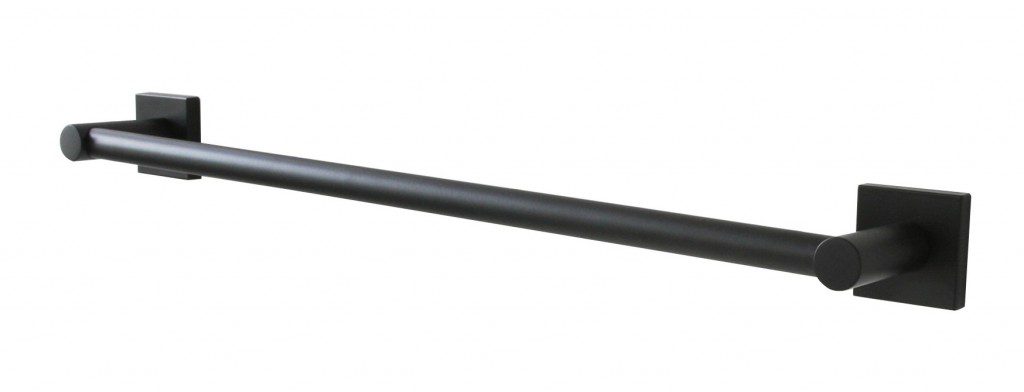 ATLANTA TOWEL RAIL 495MM BLACK