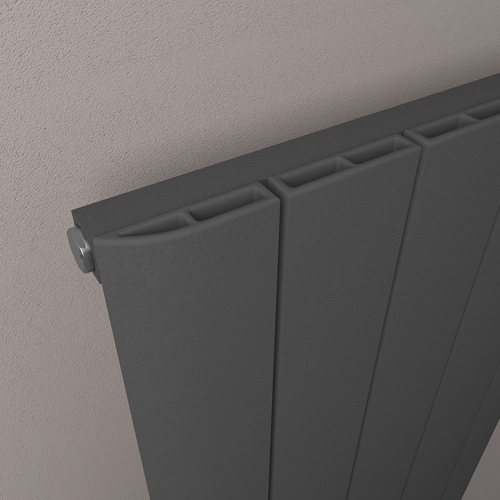Withington 1800 x 280mm Aluminium Radiator - Image 3