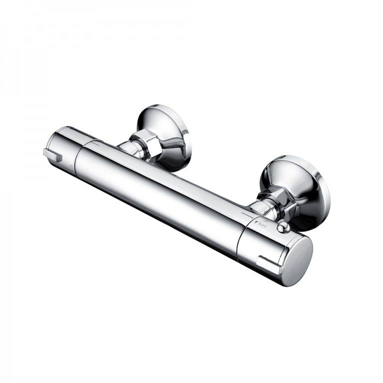 Round Thermostatic Bar Valve