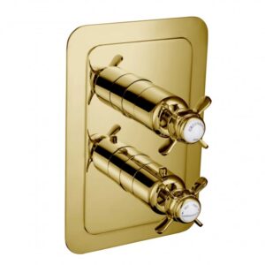 Grosvenor Pinch Concealed Thermostatic 1 Outlet Valve, Vertical