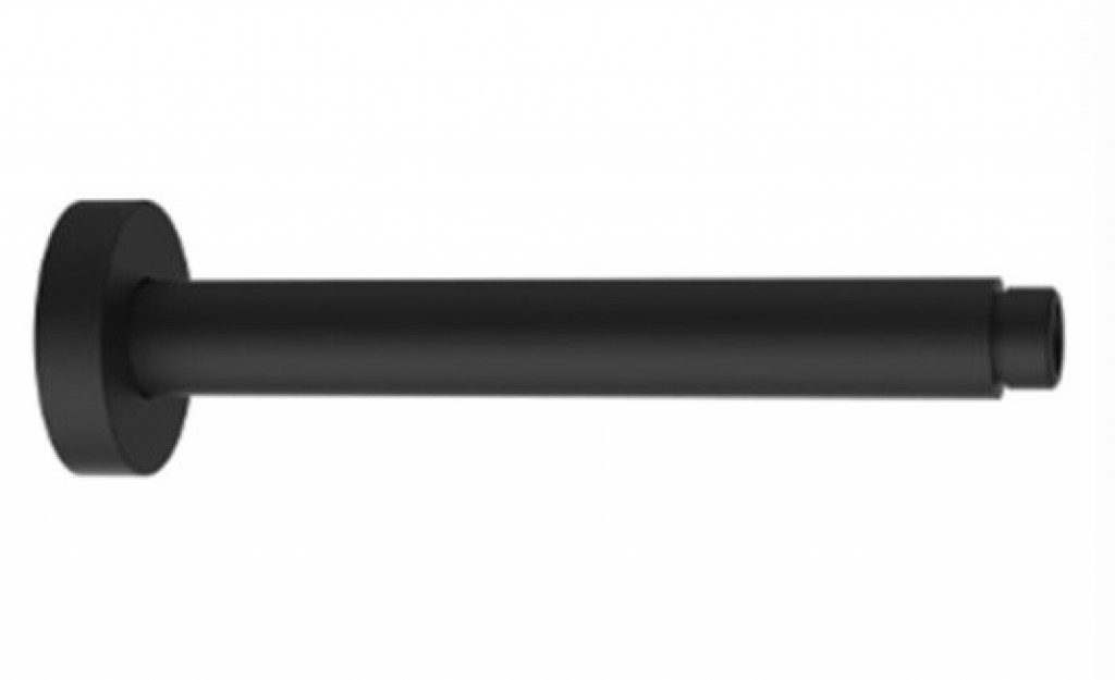 COS 100mm round ceiling mounted shower arm - Matte Black