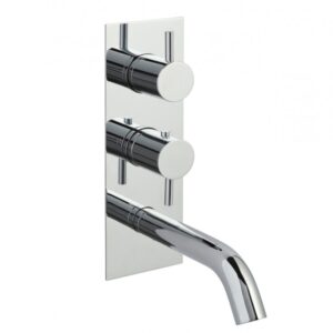 Florence Thermostatic Concealed 2 Outlet Valve With Attached Handset
