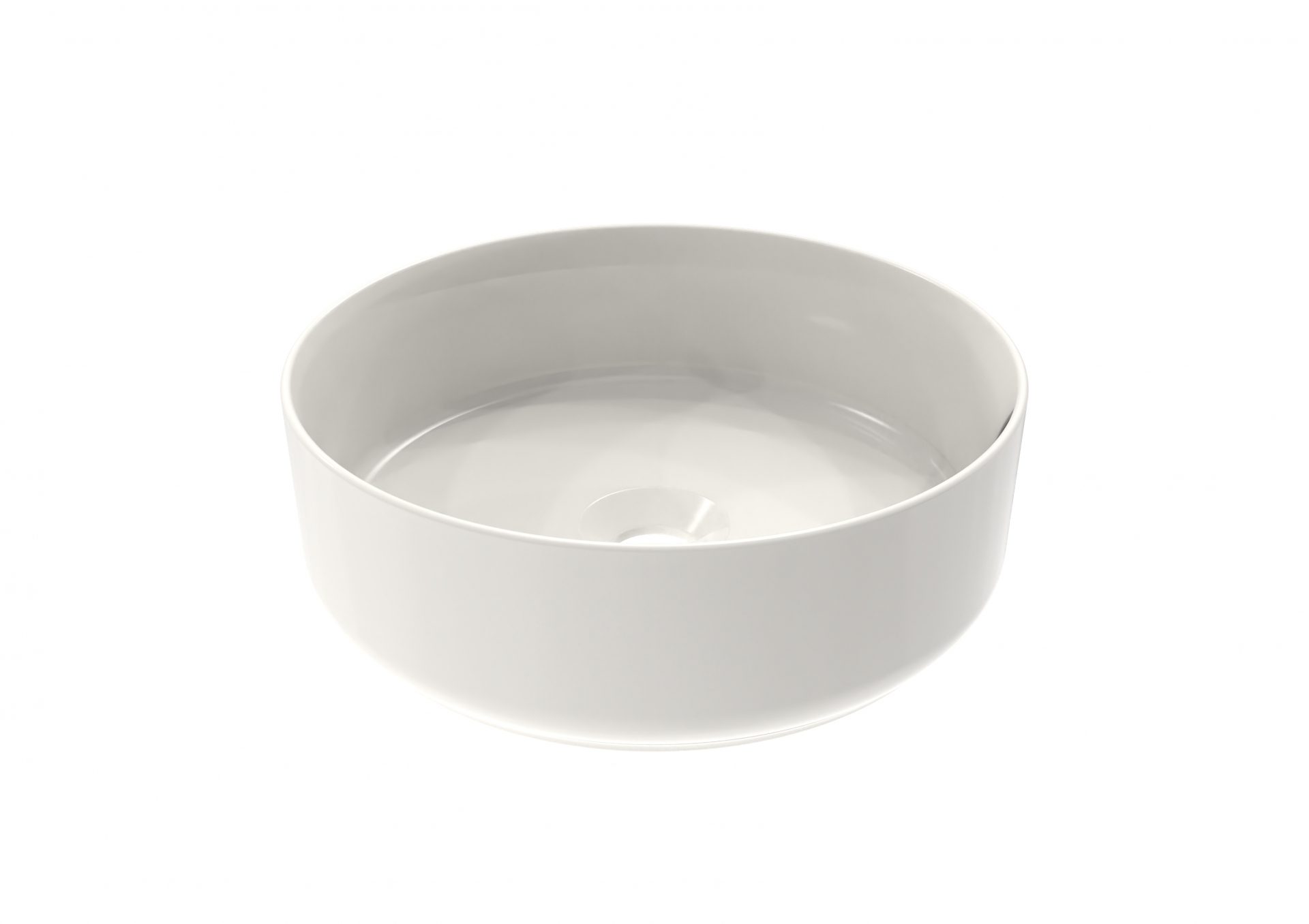 SIENNA 38cm round countertop washbasin