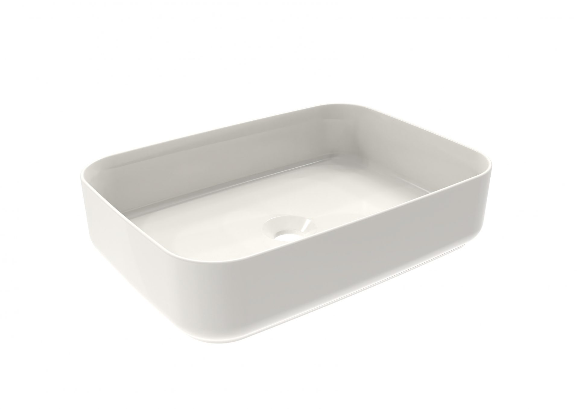 SIENNA 50x36cm rectangular countertop washbasin