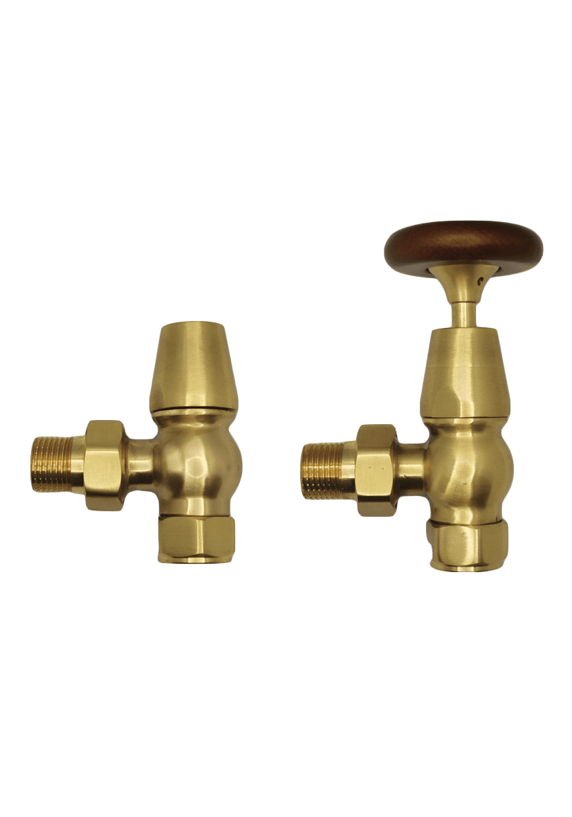 Kartell Traditional Radiator Valve Brass