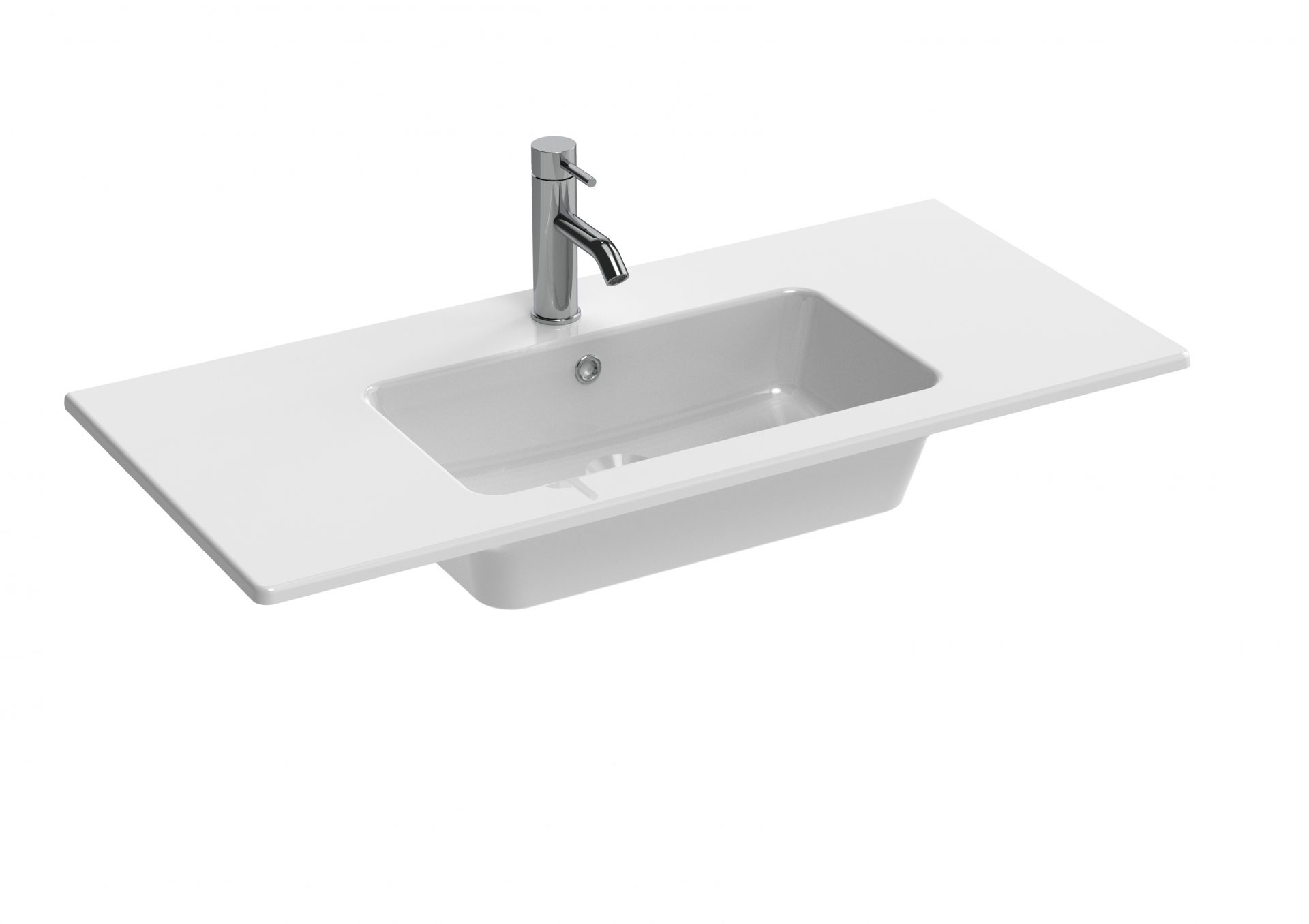 UNI 100x47cm washbasin 1TH