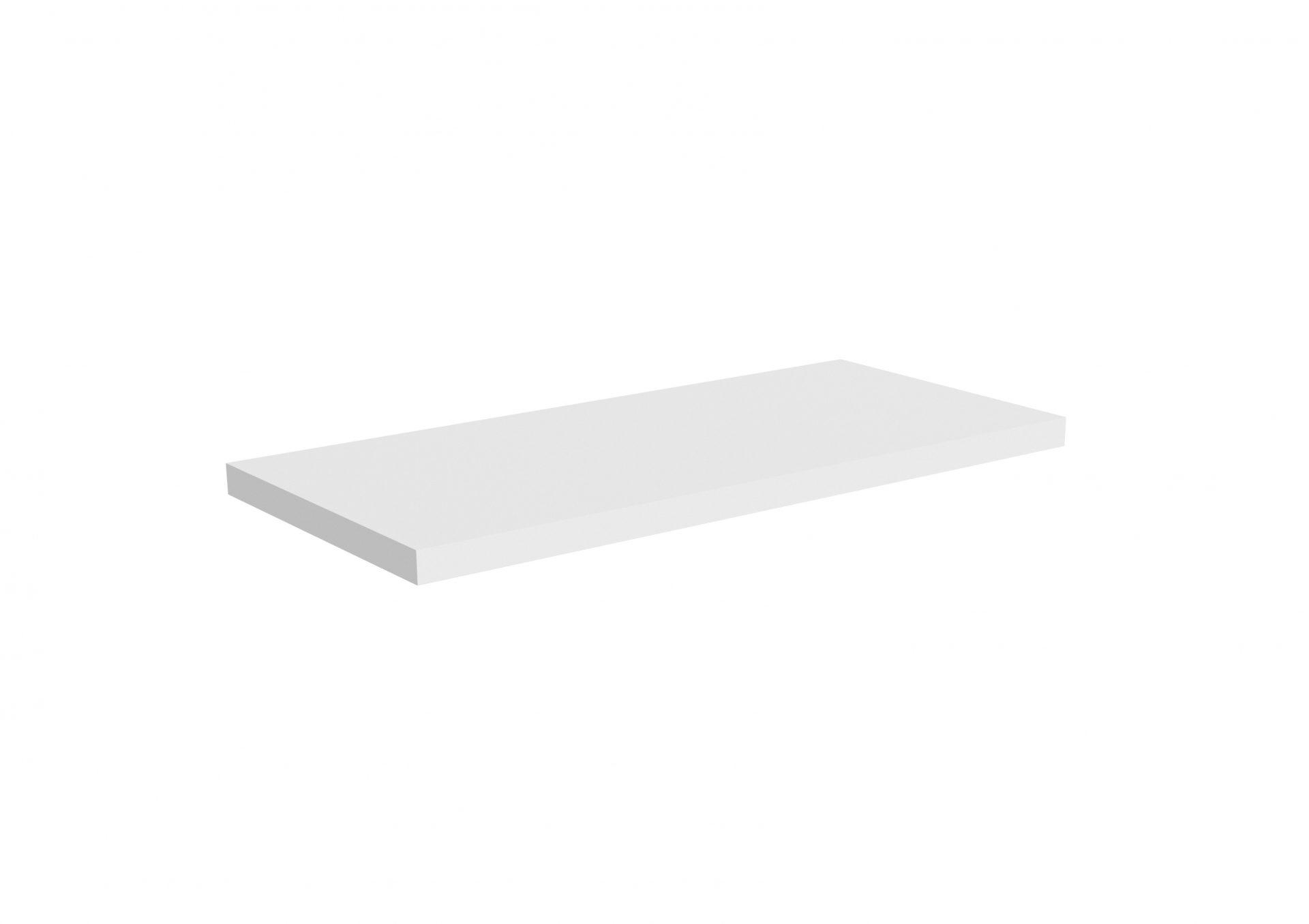 UNI 120cm countertop - Matte White